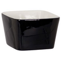 Ceramic Bowl - Black - 2-5/8" x 4" x 4"